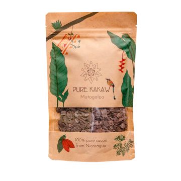 Matagalpa Cacao Flakes Raw Nicaragua Ceremonial Grade (Pure Kakaw) 125 gram